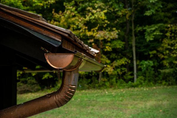 Copper Gutter Replacement in Peachtree City