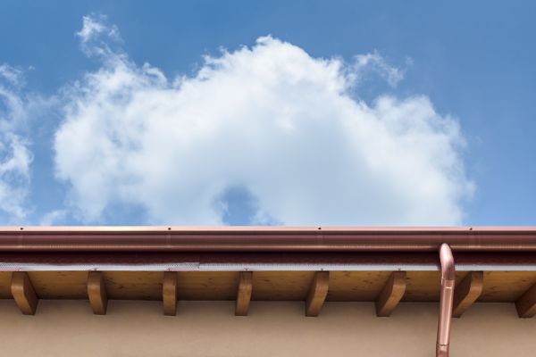 Copper Gutter Installation in Peachtree City