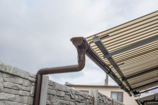 Plastic Downspout Installation in Peachtree City