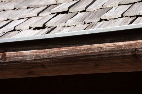 Wood Rain Gutter Installation in Peachtree City